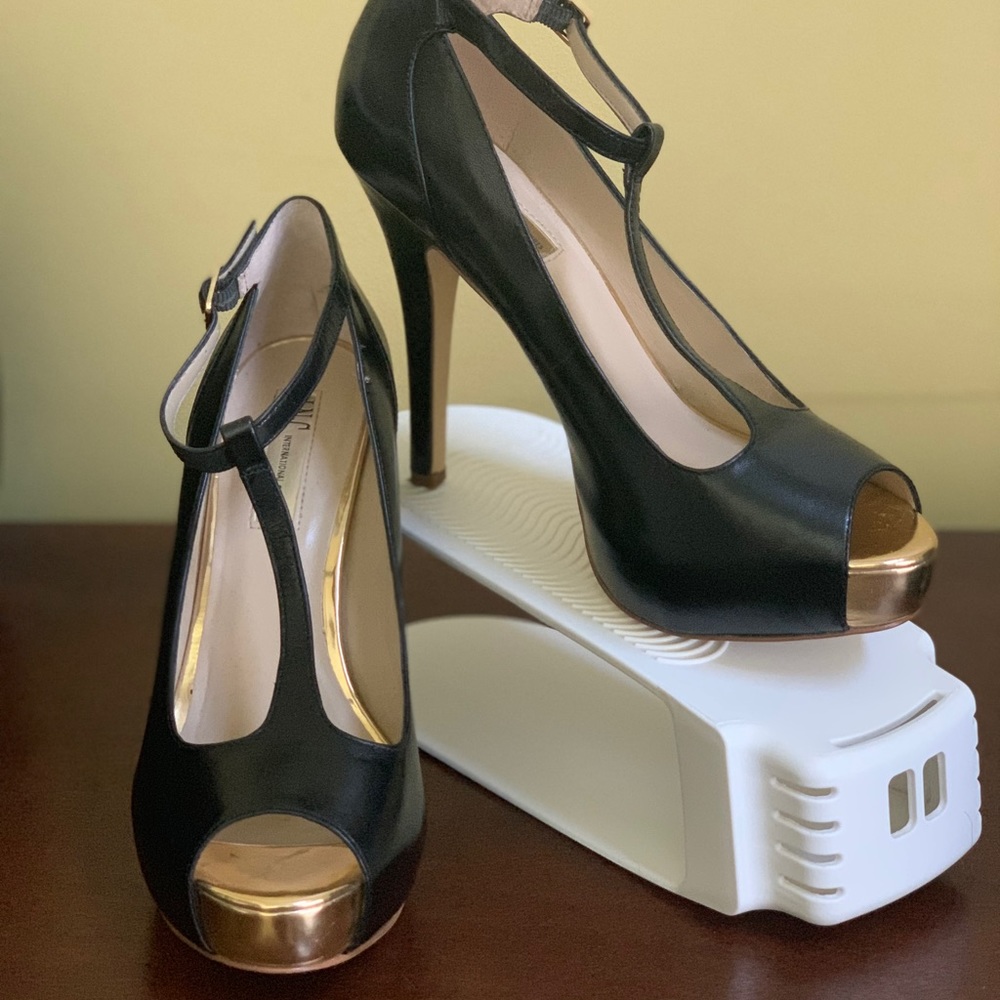 T Strap Platform Pumps *Worn Once*